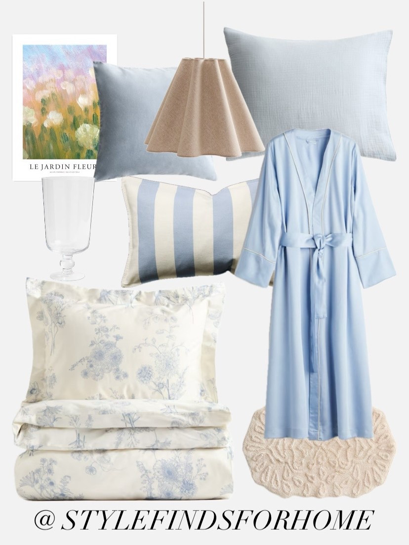 Spring is coming… before Christmas 🫢. I love looking forward to new seasons, and Spring is a time for fresh starts, soft colours and florals. This new collection is ticking all the right boxes. Think pastel blues, soft florals and cosy textures. 

#LTKhome #LTKuk #LTKfamily
