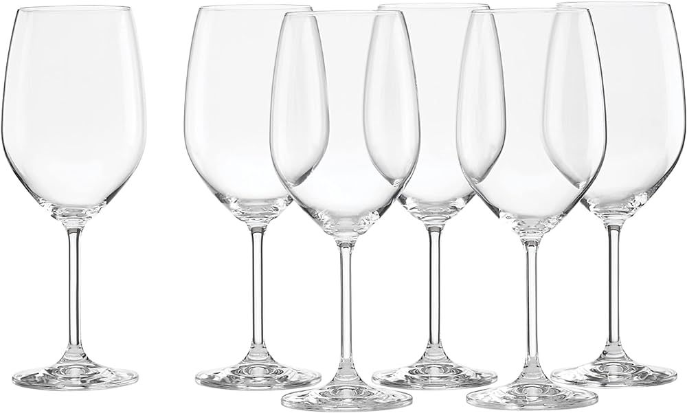 Lenox Tuscany Classics White Wine Glass Set, Buy 4 Get 6, 6 Count (Pack of 1), Clear, 21 ounces | Amazon (US)