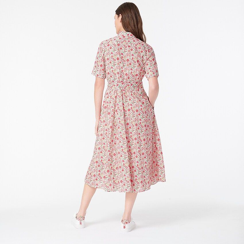 Belted shirtdress in Liberty ® Danjo floral | J.Crew US