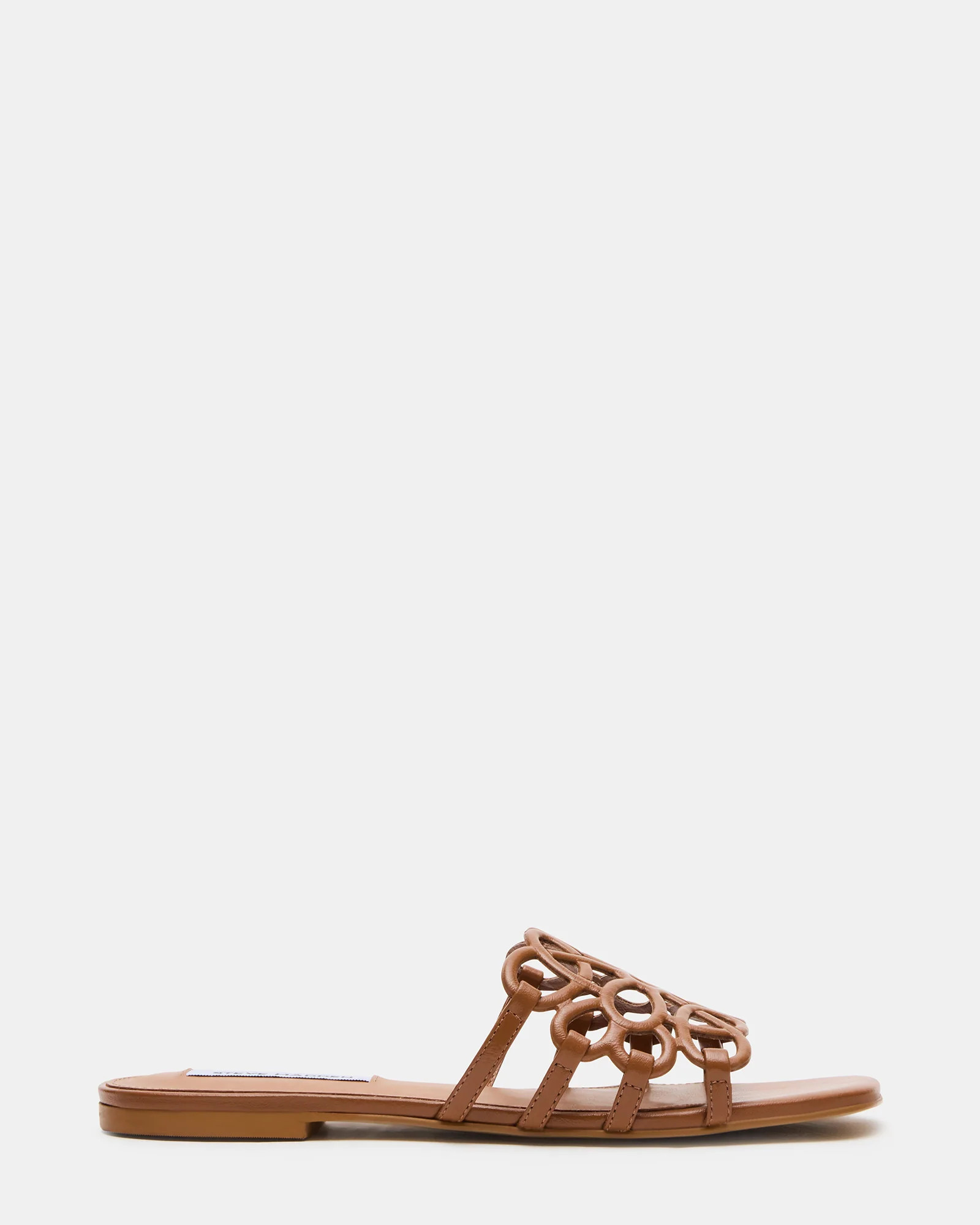Steve Madden Women's Lotus Square Toe Sandals - Tan - Size 10 - Leather | Steve Madden (US)