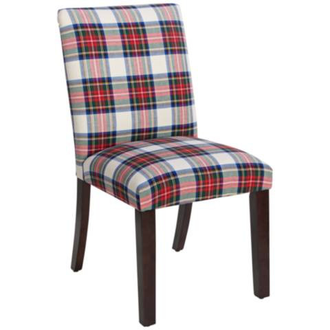 Main Street Stewart Dress Multi-Color Fabric Dining Chair - #12T10 | Lamps Plus | Lamps Plus