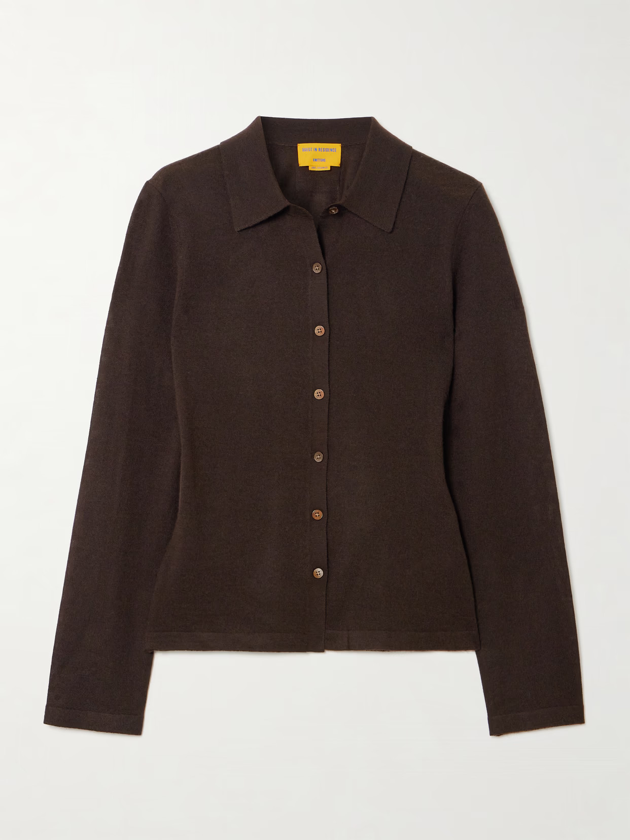 Guest In Residence - Elle Cashmere Cardigan - Brown | NET-A-PORTER (US)