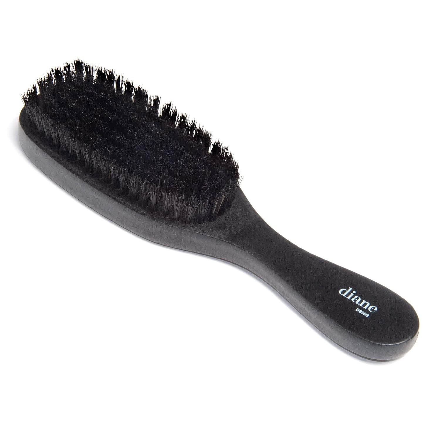 Diane 100% Soft Boar Bristle Brush for Men and Women – Soft Bristles for Fine to Medium Hair – Use for Smoothing, Wave Styles, Soft on Scalp, Club Handle, D8169 | Amazon (US)