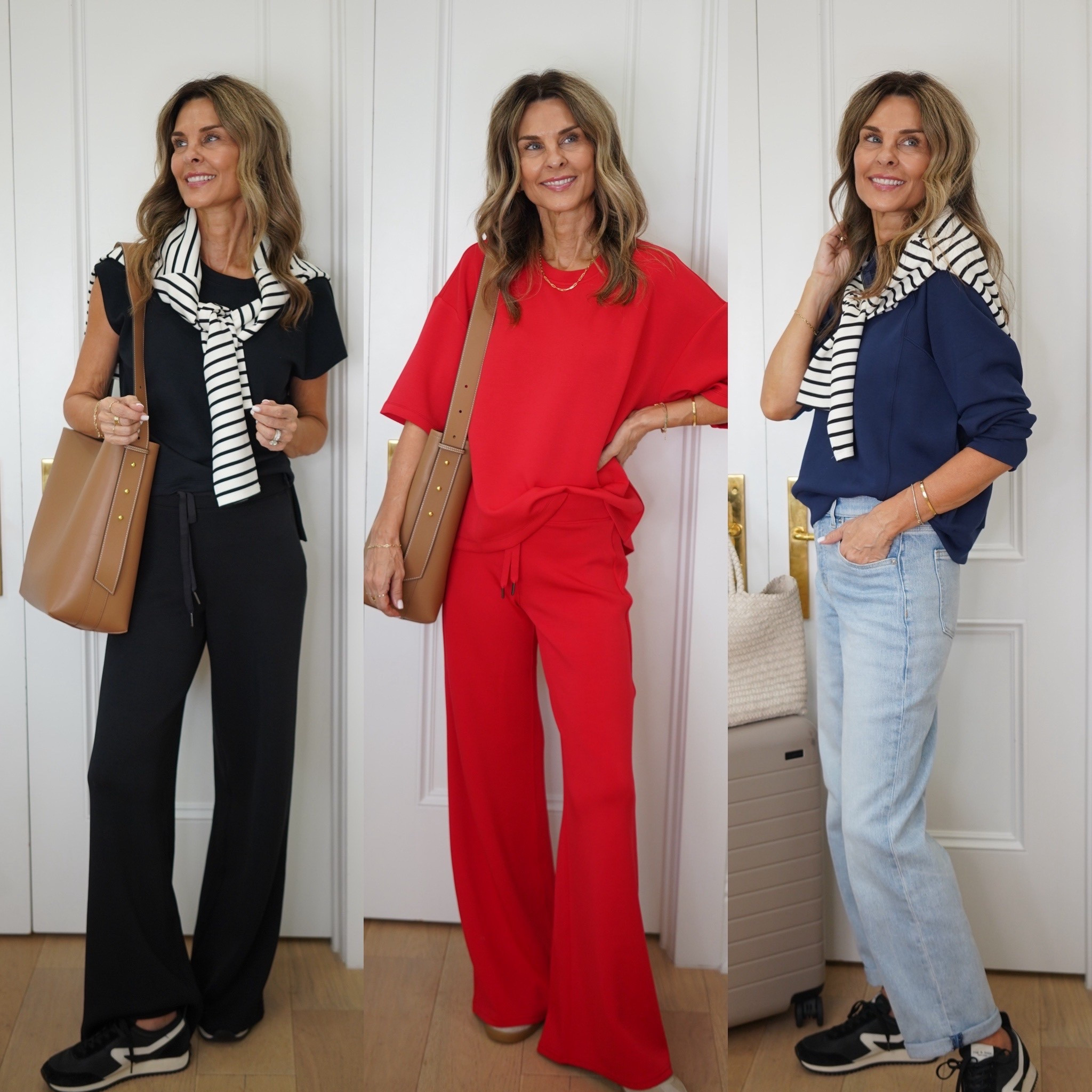 Spanx essentials for fall, I’m 5’6’’. Use discount code FASHIONEDLIFEXSPANX for
15% off your cart + free shipping (for new customers only).
-All tops are size S
-All bottoms XS except I size up to a S in booty boost for comfort!

#spanxpartner @spanx

#LTKStyleTip #LTKActive #LTKOver40