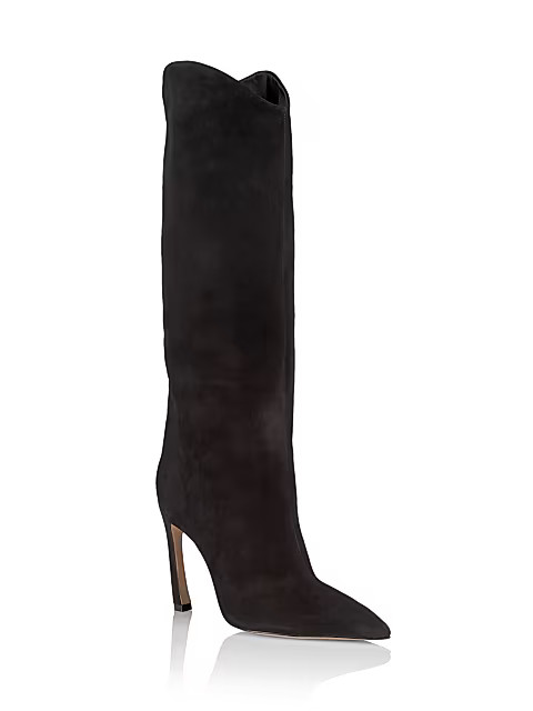 Schutz Maryana Nubuck Knee-High Boots | Saks Fifth Avenue