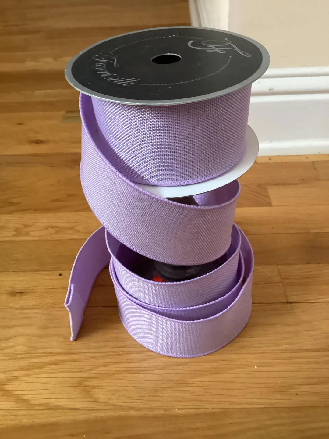 Farrisilk Ribbon, Lavender Linen Ribbon, Spring Ribbon, Easter Ribbon, Lavender Ribbon, Elegant R... | Etsy (US)