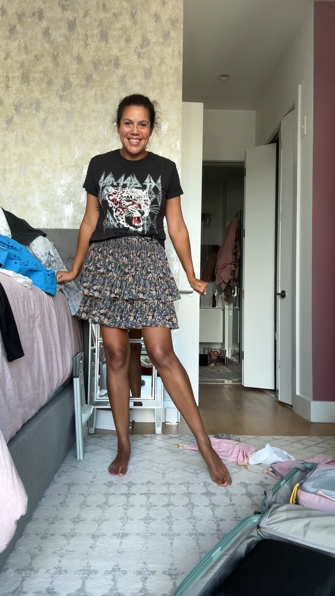 I’ve been loving renting from podcast sponsor Armoire these last few months. The unlimited swapping allows me to hold onto the items I want to keep wearing without sacrificing more shipments - it’s amazing!  I can already tell I’m going to be keeping this frilly skirt for another month - so many outfit options.

If you want to try Armoire you can go to https://armoire.style/FMH for a discount l

Look 1: Lilla P Eyelet Skirt (size XL, runs small); Madewell linen tee (size M but old, tagged similar in LTK)

Look 2: French Connection Snake Print Faux Leather Mini Skirt (size 12, TTS); REORIA seamless tank (size L, TTS) and sheer black button up from Amazon

Look 3: French Connection Snake Print Faux Leather Mini Skirt (size 12, TTA); Mangopop long sleeve bodysuit (size L, TTS)

Look 4: Boden plisse mini skirt (size 12, TTS); graphic tshirt is old but I linked similar in LTK

Look 5: Milly Crosby Butterfly Eyelet Maxi Dress, (size 12, runs small)

Look 6: French Connection Thick Stripe Relaxed Popover Button-Down Shirt (size L, runs big but meant to be oversized); Abercrombie High Rise Loose Short (size 30, TTS)

Look 7: Veronica Beard Forman Bustier Strapless Top (size 12, runs small); Old Navy ankle length straight leg jeans (size 10T, run big)

#LTKMidsize #LTKStyleTip #LTKSummerEdit