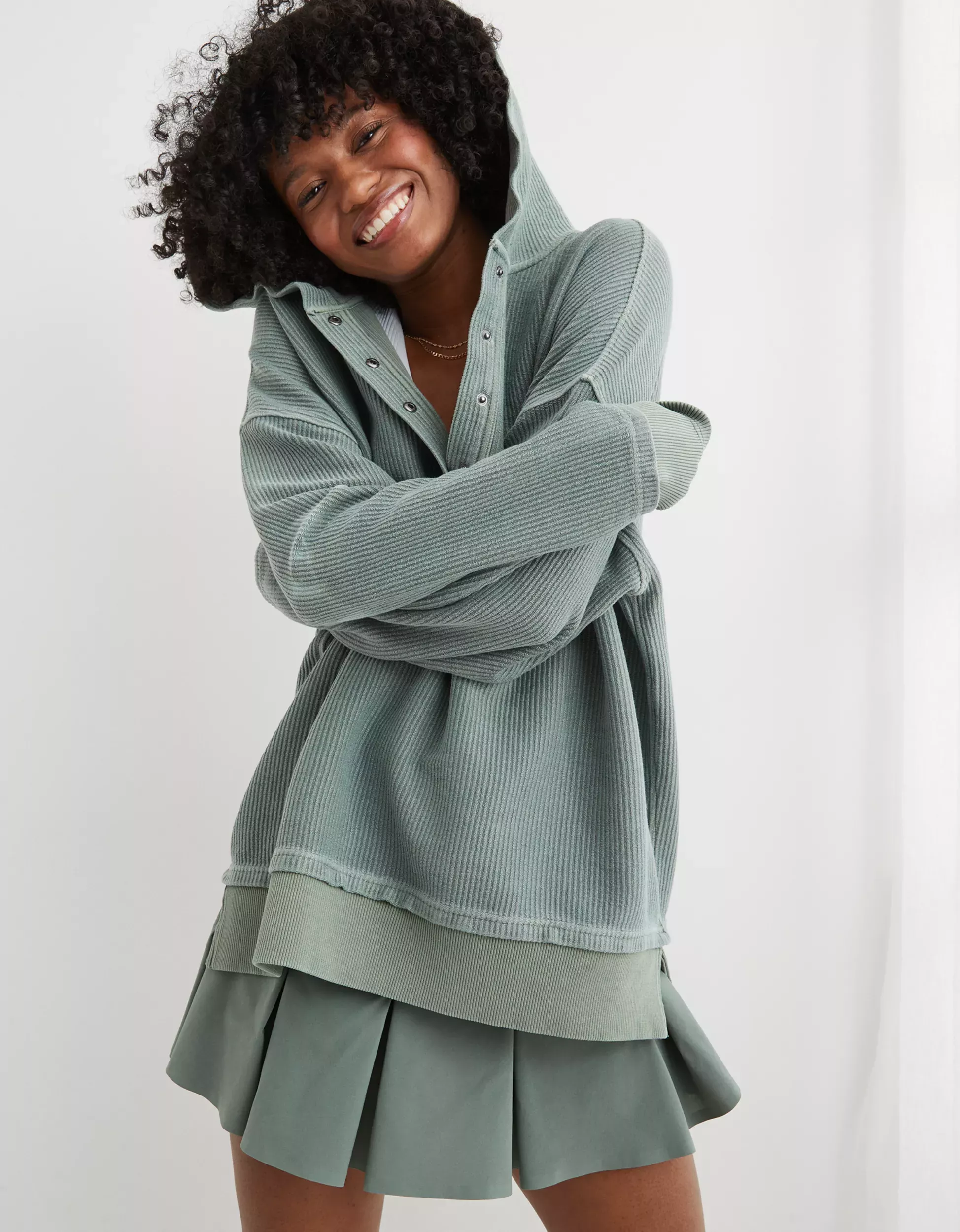 American eagle hot sale sweatshirt dress