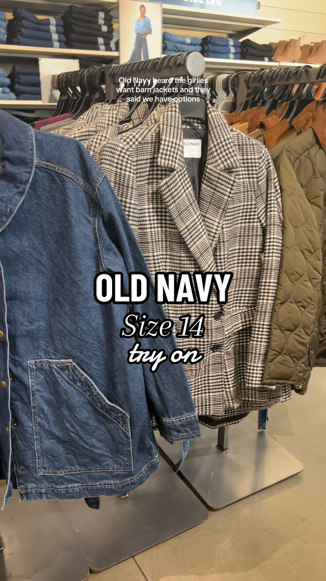 Old navy size 14 fall new arrivals try on! Anything I tried on is in exact products and anything I showed in the video but didn’t try on is under similar 🩷

#LTKStyleTip #LTKMidsize #LTKPlusSize