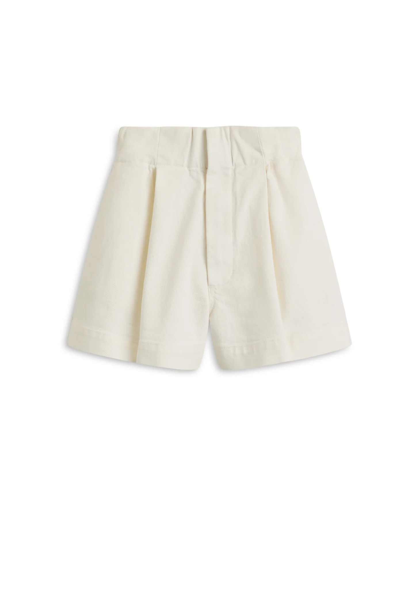 DENIM SHORT - WHITE - Scanlan Theodore | Scanlan Theodore AU