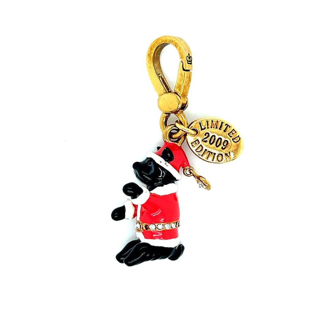 Limited Edition 2009 Juicy Couture Yorkie Santa Charm - Etsy | Etsy (US)