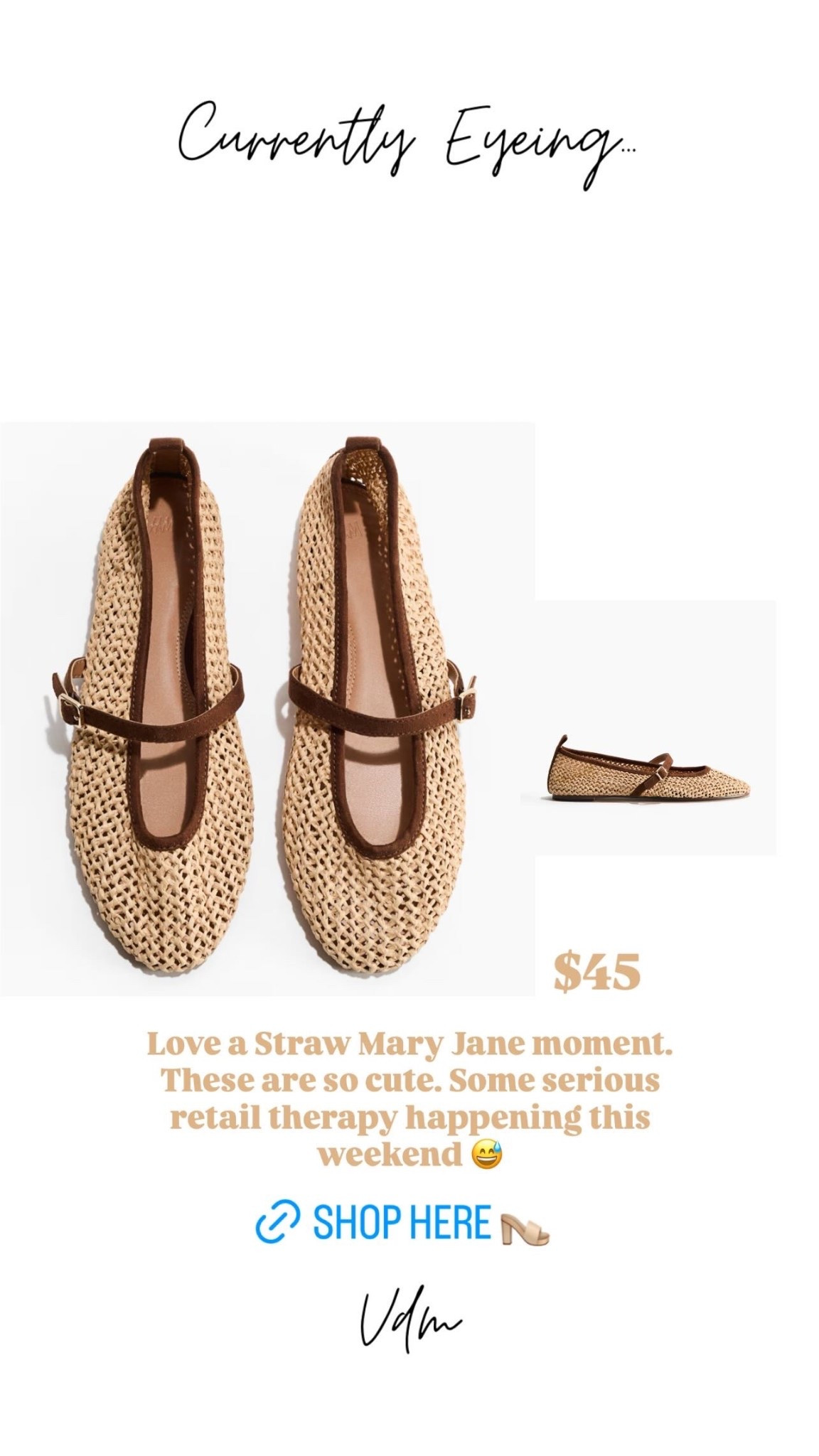 These straw mary janes would be perfect this summer 

#LTKSaleAlert #LTKgrwm #LTKootd