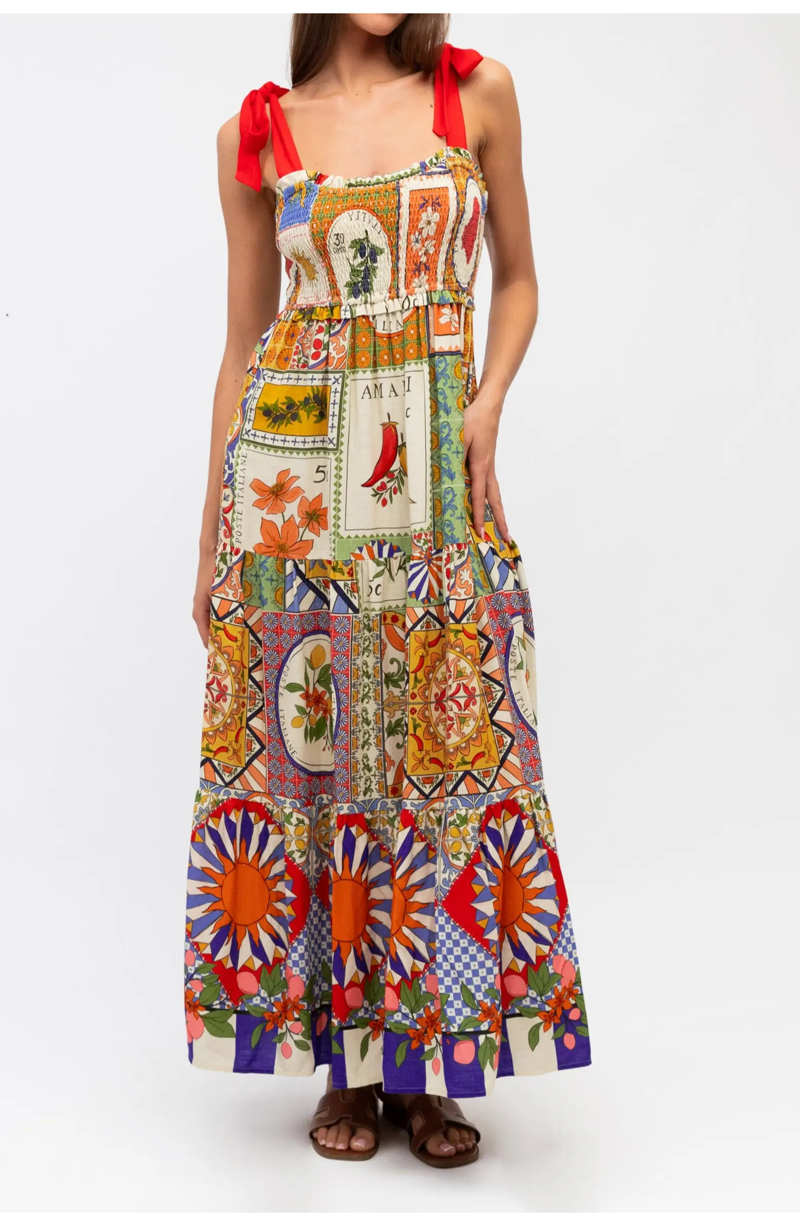 Amalfi Mosaic Maxi Dress | Nordstrom