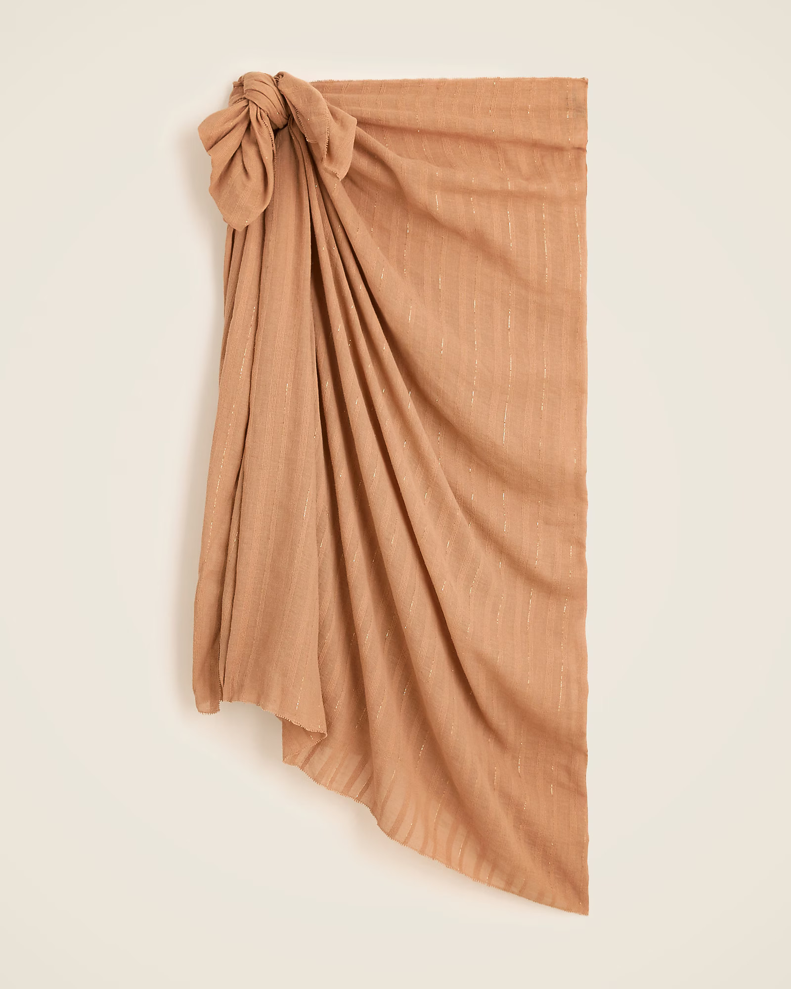 Cotton voile sarong with Lurex® metallic threads | J. Crew US