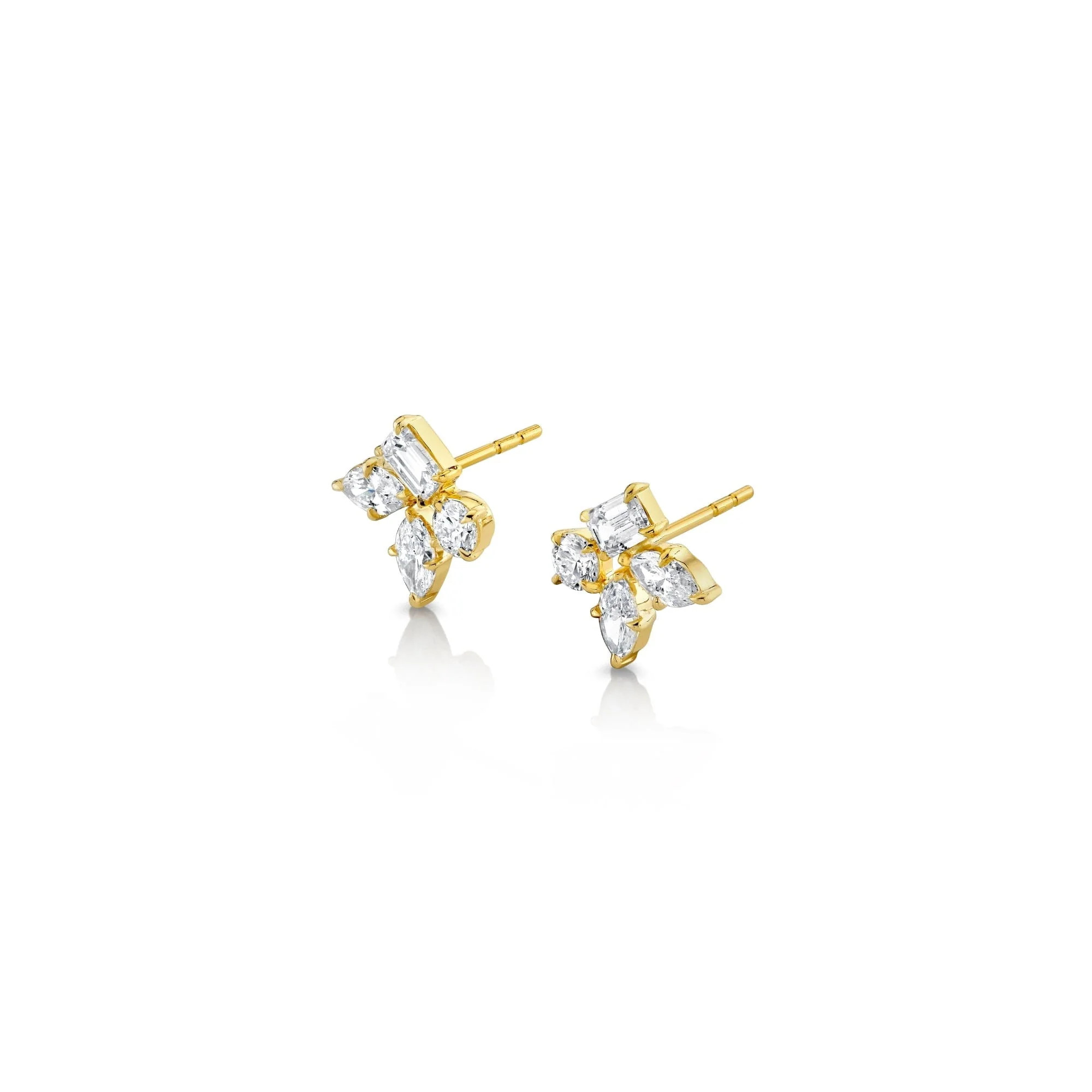Montage Cluster Stud Earrings #ER403| MICHAEL M | Michael M. Collection