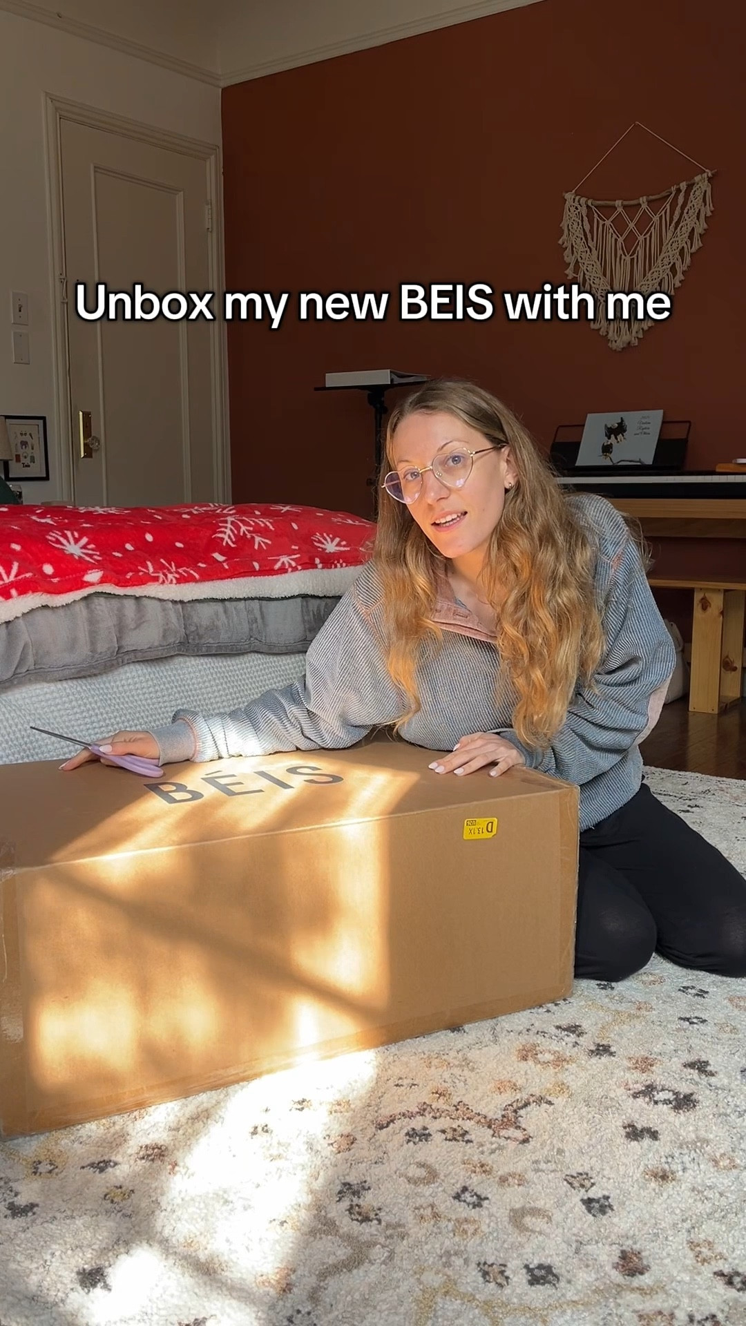 Unbox my new BEIS check in luggage for my upcoming holiday tsuits

#LTKHoliday #LTKGiftGuide #LTKTravel