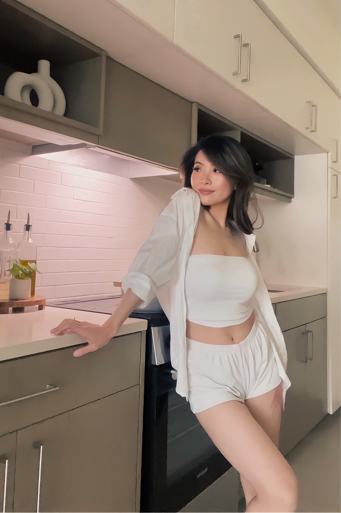 Simple All-White Outfit for Lounging At Home #LTKChallenge #SpringOutfits #Loungewear #SummerFits #Neutrals

#LTKSale #LTKstyletip #LTKSeasonal