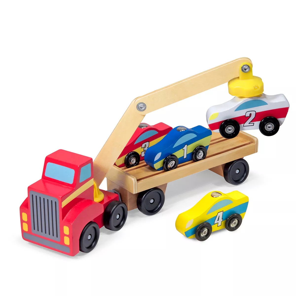 Melissa & Doug Magnetic Car Loader Set | Kohl's