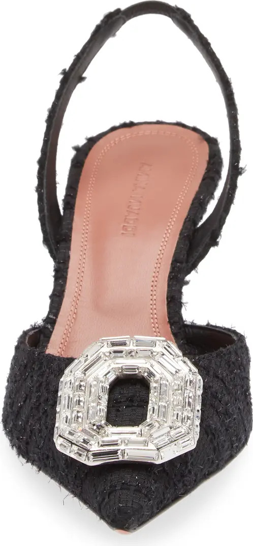 Camelia Crystal Buckle Pointed Toe Slingback Pump (Women) | Nordstrom