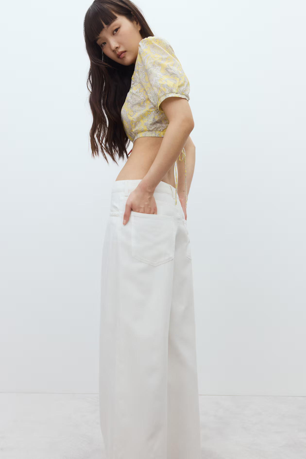 Baggy Wide Low Jeans | H&M (US + CA)