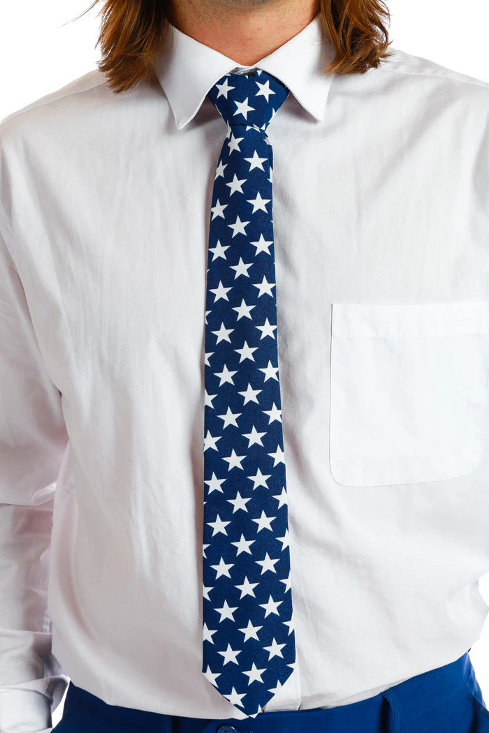 Stars And Stripes Ties By Opposuits | Shinesty