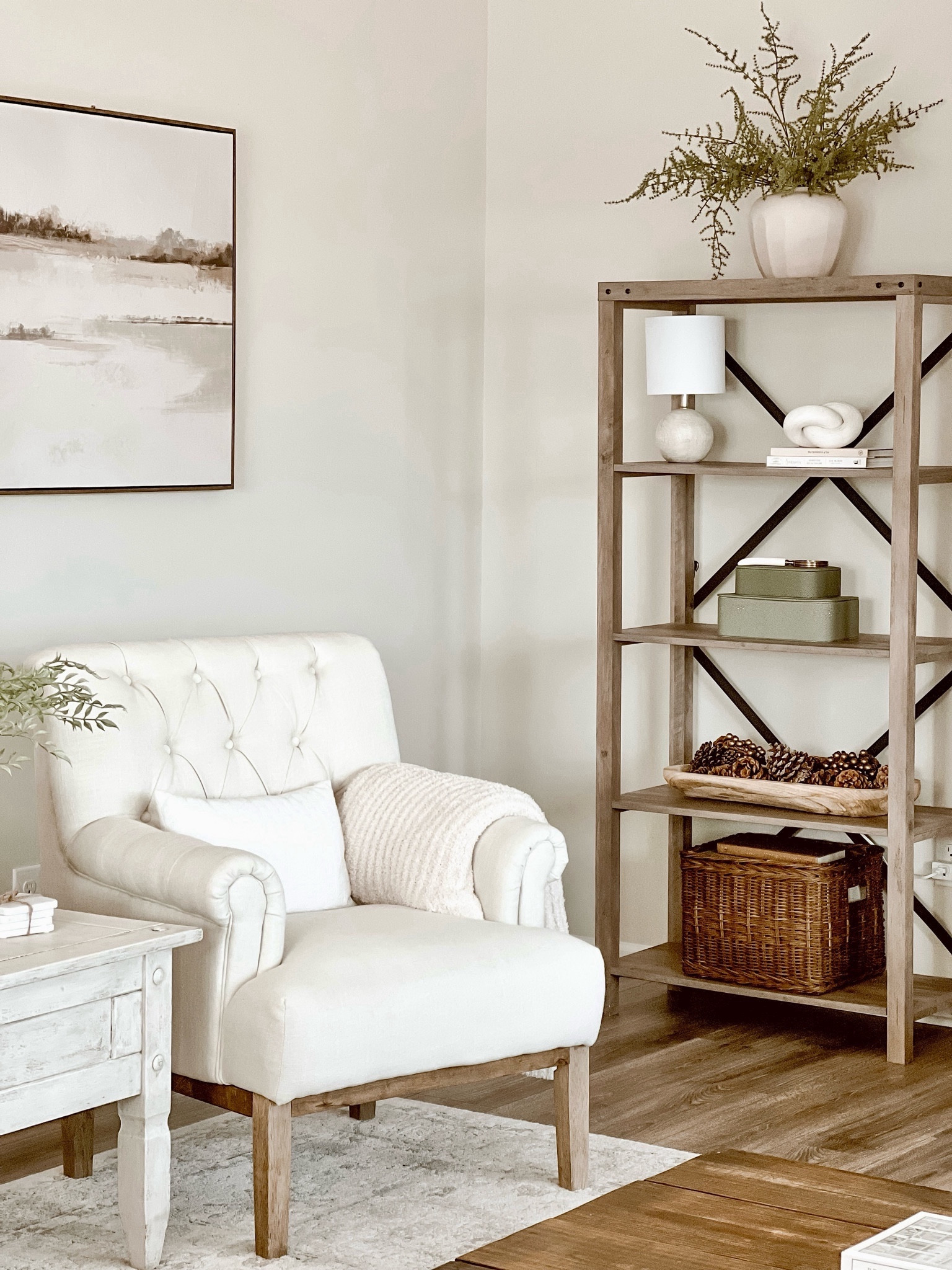 Shop the look! 




Accent chair, living room, book shelf, bookcase, shelf decor, wall art, rug

#LTKSpringSale #LTKfindsunder100 #LTKhome