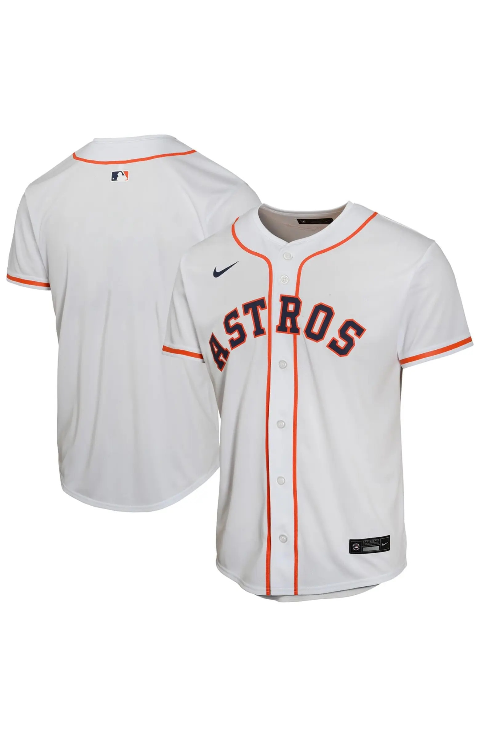 Youth Nike  White Houston Astros Home Game Jersey | Nordstrom