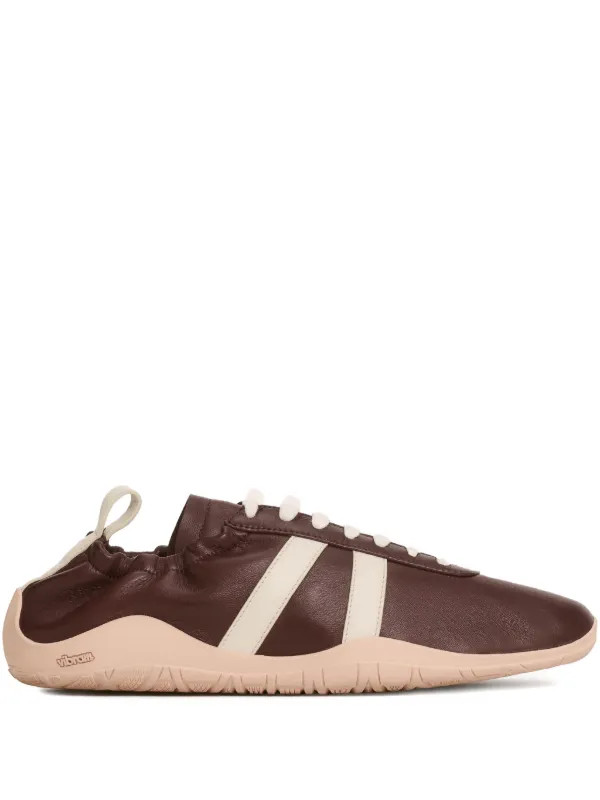 Fabiana Filippi lace-up Sneakers | Brown | FARFETCH IT | Farfetch Global