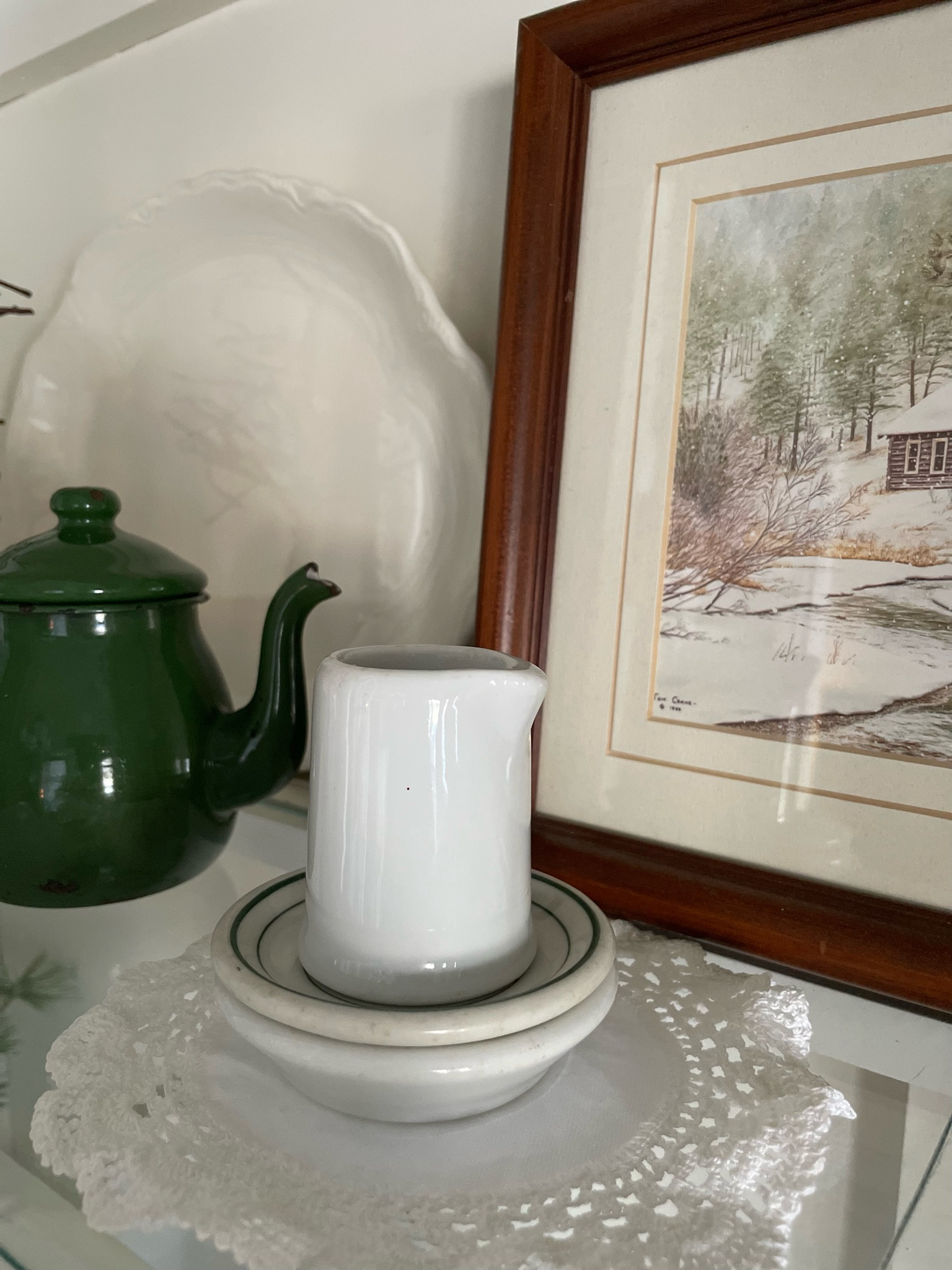 Add layers to vignettes and displays around your home using little creamers, linens, and ironstone platters!

#LTKfindsunder50 #LTKhome #LTKSeasonal