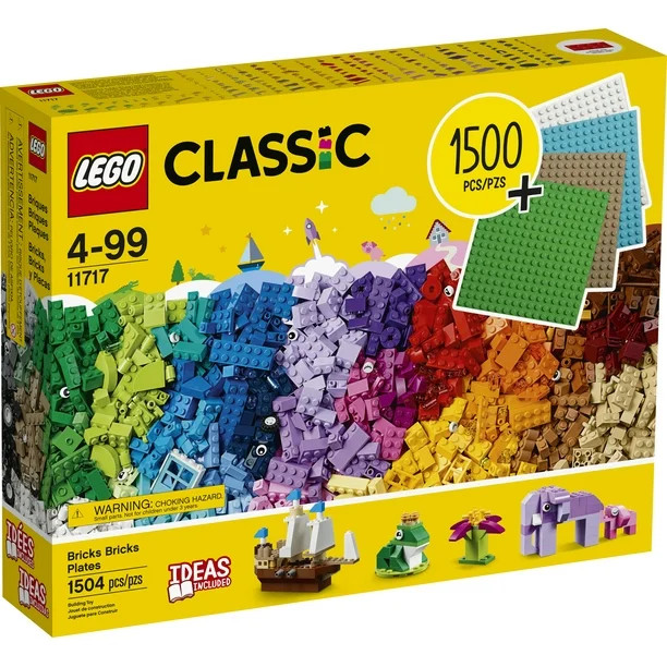 LEGO Classic Bricks Bricks Plates 11717 Building Toy; Great Gift for Kids; Imaginative, Creative,... | Walmart (US)