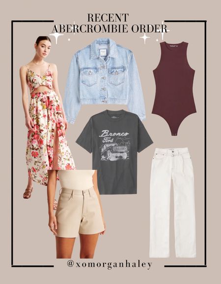Recent size 16/18 Abercrombie order! Summer staples for your closet! 

#LTKcurves #LTKunder100 #LTKstyletip