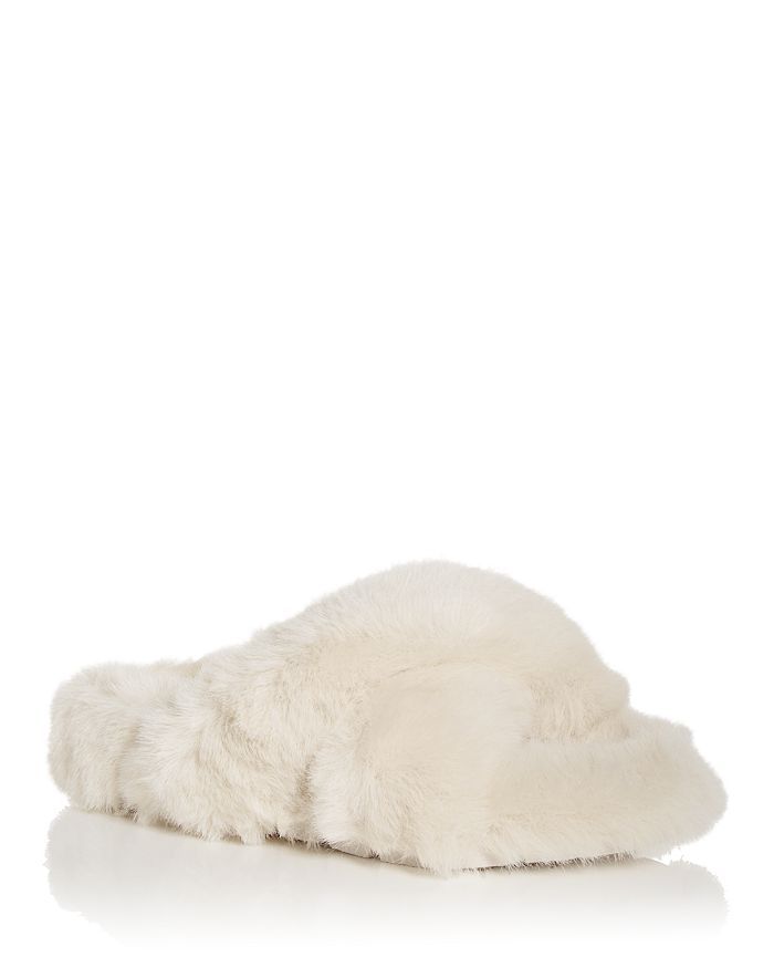 Women's Charli Faux Fur Slide Slippers | Bloomingdale's (US)