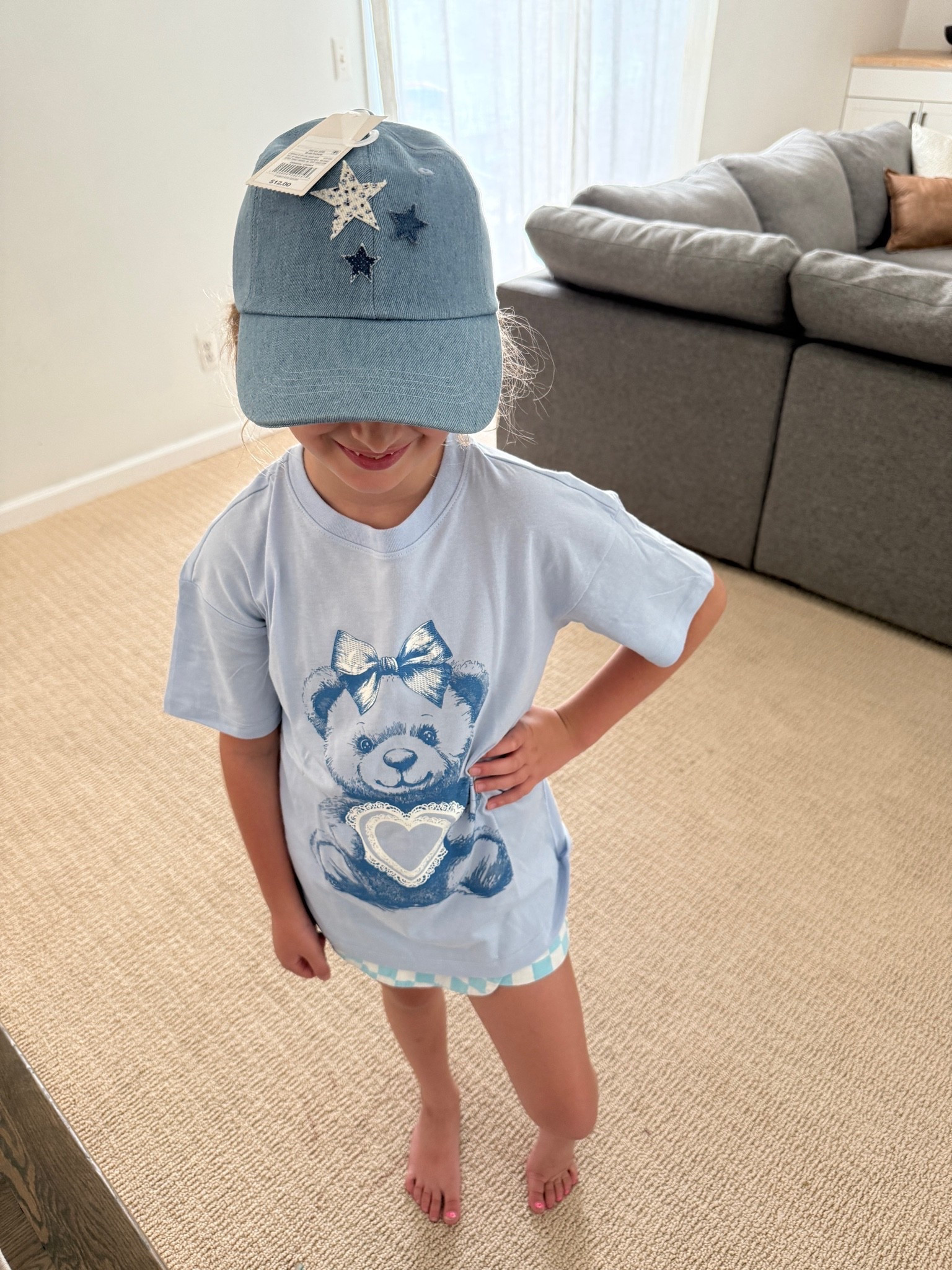 @Target is having 30% off their kid clothes right now! This cute teddy bear graphic t shirt is only $4!! We grabbed so many cute shirts for the girls for back to school!


@Target 
#backtoschool
#bts #targetfinds #targetclothes #target

#LTKKids #LTKSaleAlert #LTKootd