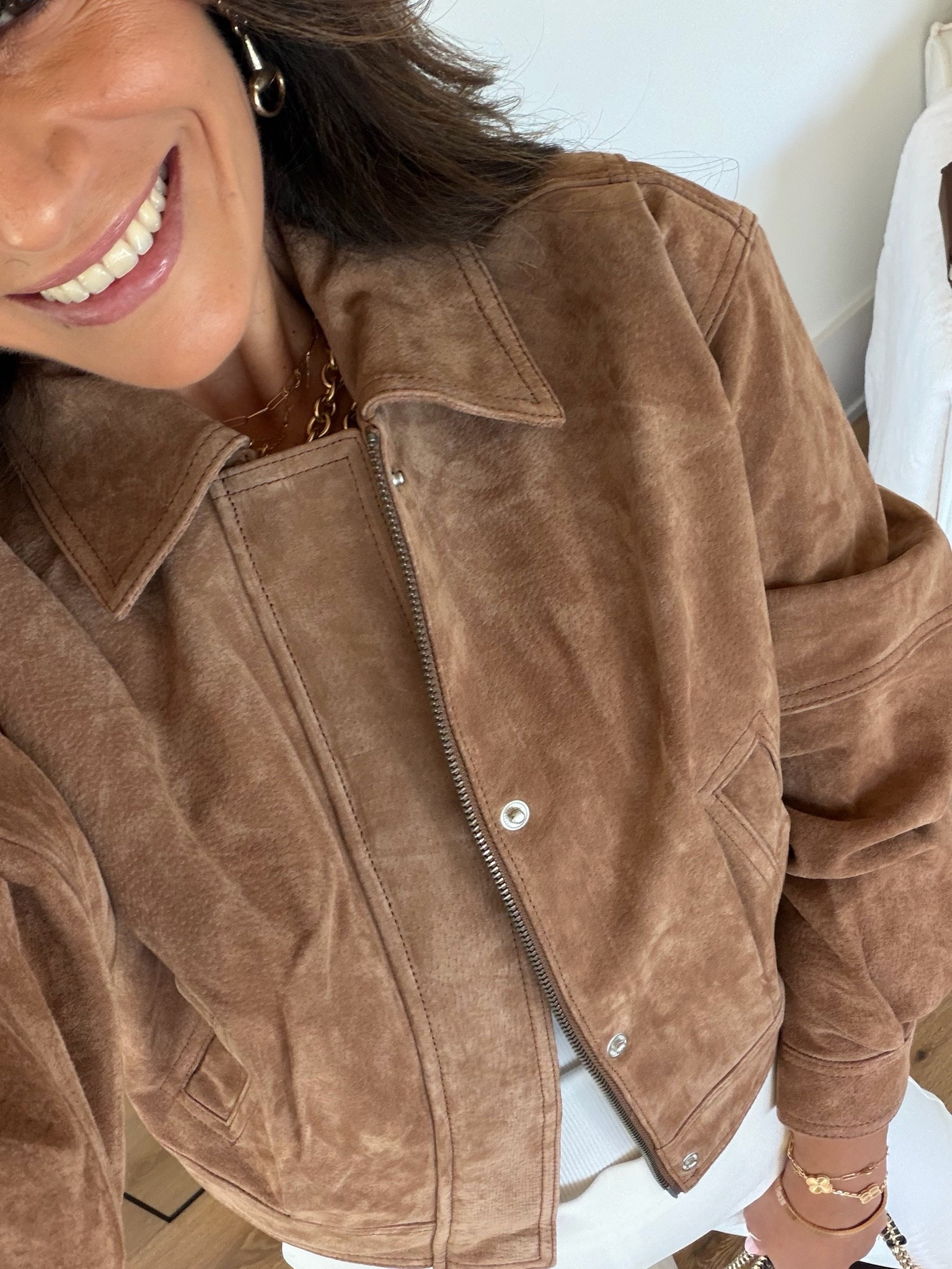 🤎Hiw is this 100% suede jacket under $100 ?

#LTKgrwm #LTKootd #LTKOver40