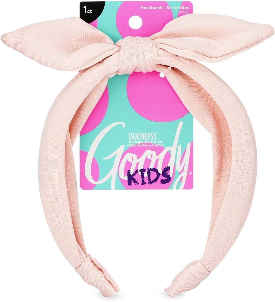 Goody Kids Headband - Pink - Comfort Fit for All Day Wear - For All Hair Types - Hair Accessories | Amazon (US)