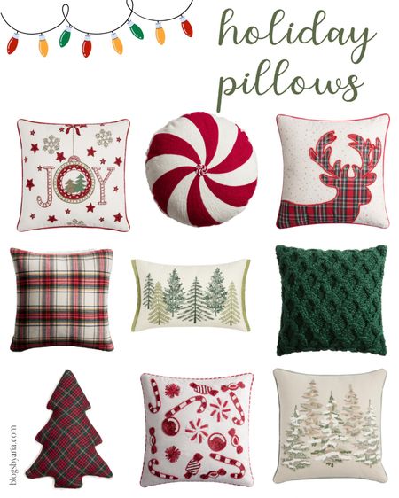Holiday pillows. Christmas decorating. Christmas decor. Christmas pillows  

#LTKhome #LTKHoliday #LTKSeasonal