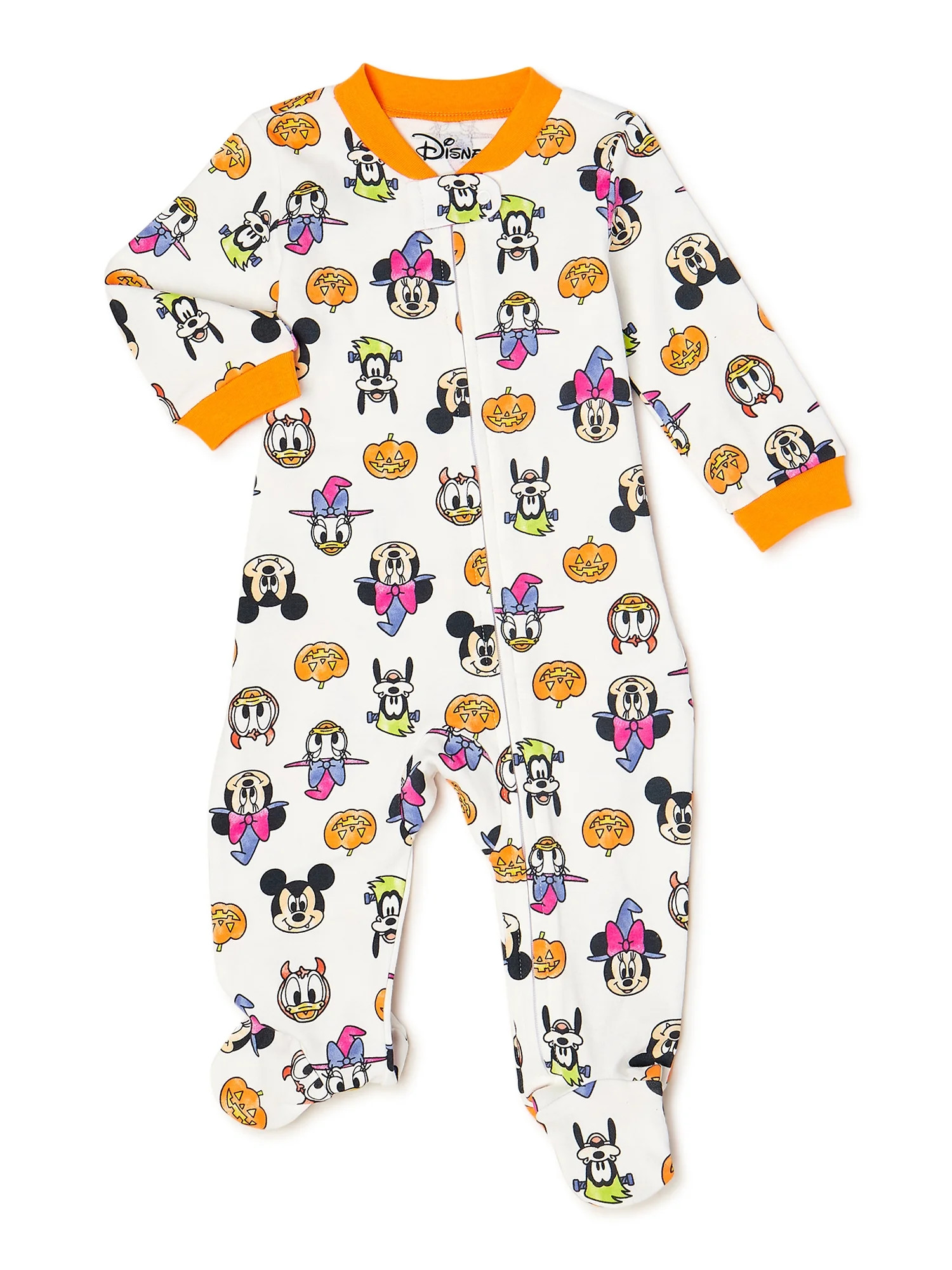 Mickey Mouse Halloween Baby Boy and Girl Unisex Blanket Sleeper, Sizes 0-9M | Walmart (US)