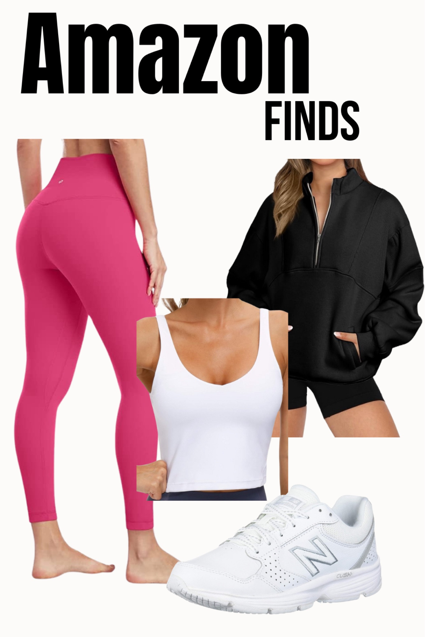 Workout outfit inspo!! Fitness, Amazon finds, workout outfit, leggings, sneakers 

#LTKfitness #LTKstyletip #LTKshoecrush
