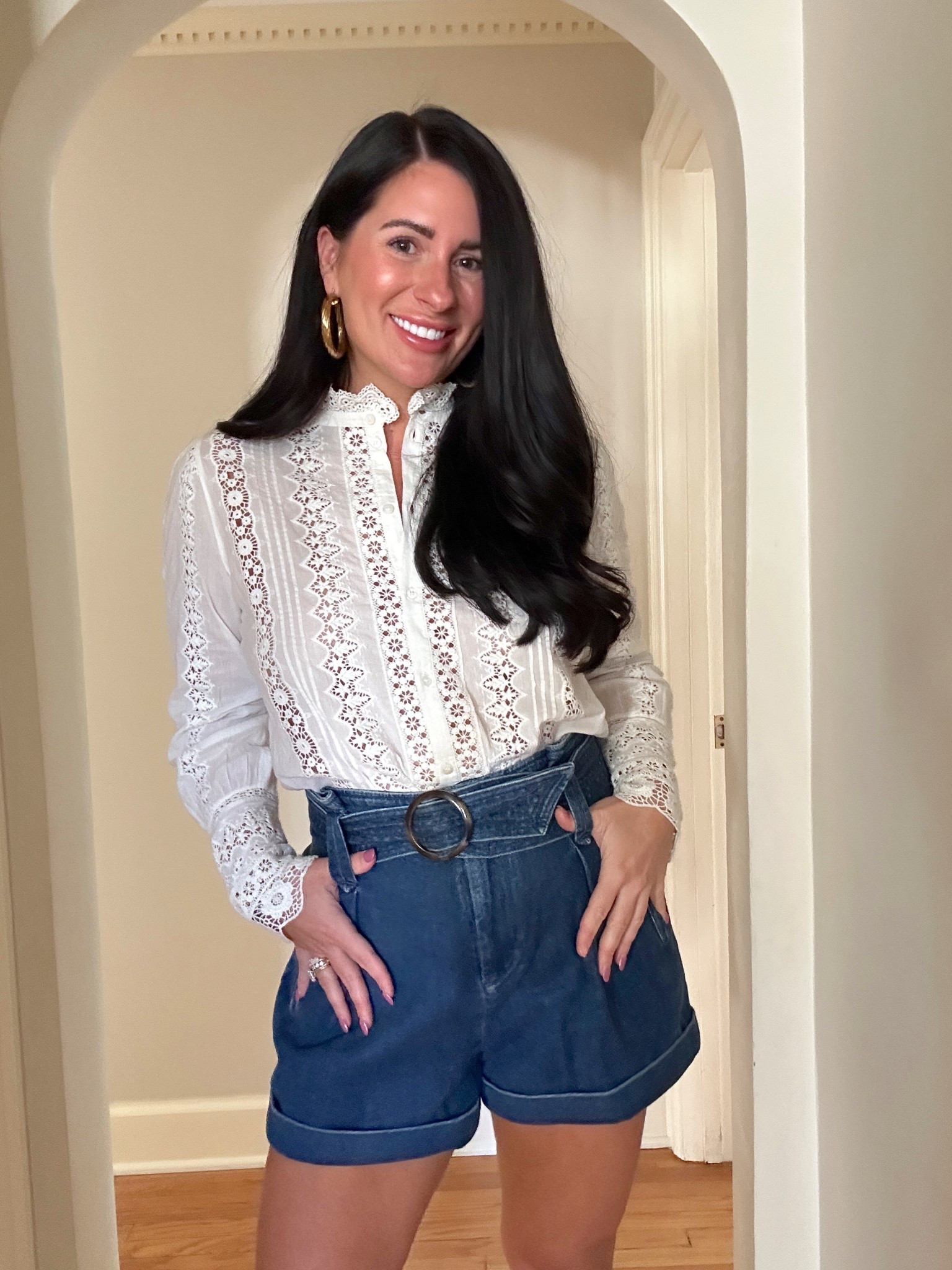 Sezane is one of my favorite places to shop. Excellent quality and fast shipping/ free returns. Wearing a size 8 in both the top and shorts 

#LTKFindsUnder100 #LTKSeasonal