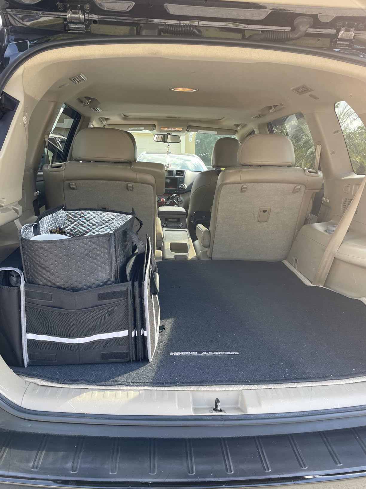 Homeve Car Trunk Organizer, Car Storage, Reinforced Handles, Collapsible Multi-Compartment Car Or... | Amazon (US)