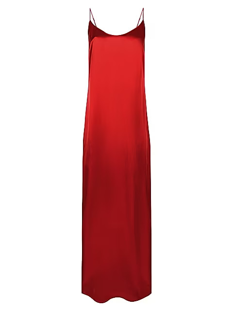 Long Sleeveless Silk Gown | Saks Fifth Avenue