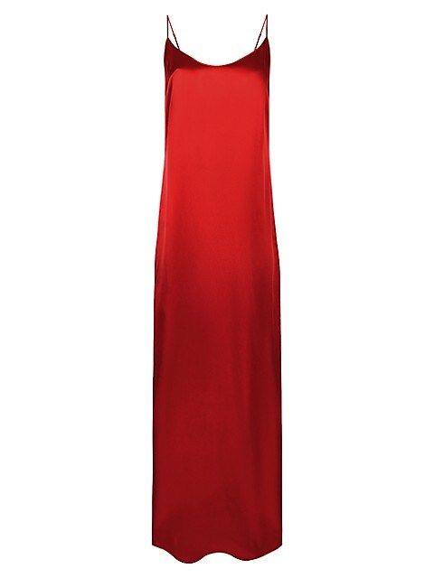 Long Sleeveless Silk Gown | Saks Fifth Avenue