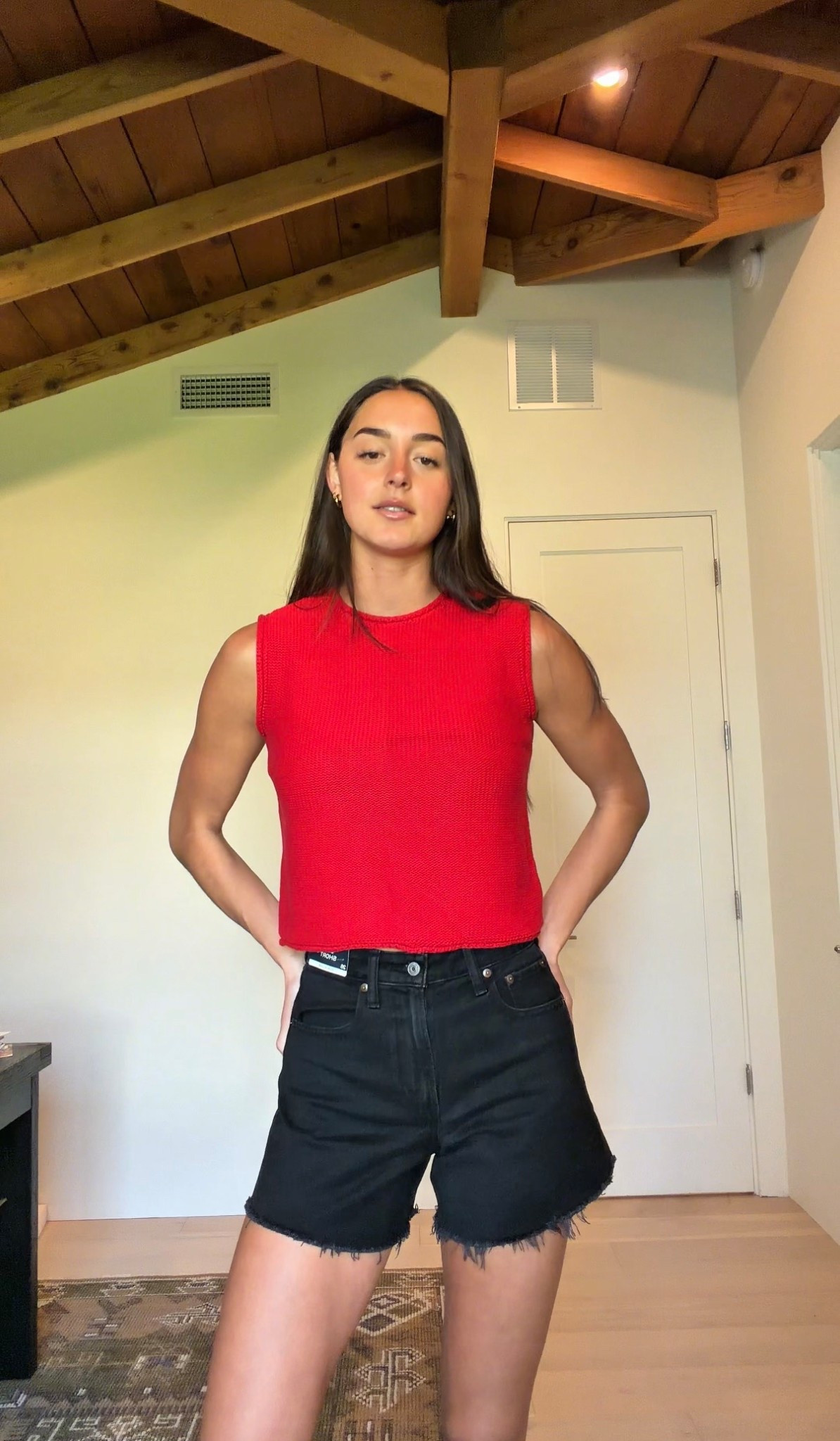 Recent spring haul 💐 

Red top: medium 
black denim: 26 
dress: m tall 
sweater:  XL 
boxer shorts: M 

#LTKTall #LTKSpringSale #LTKSaleAlert