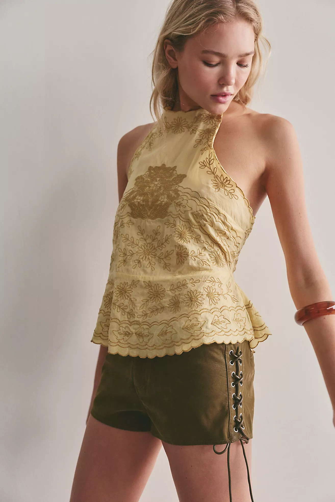 We The Free Sun Siren Vegan Suede Micro Shorts | Free People (Global - UK&FR Excluded)