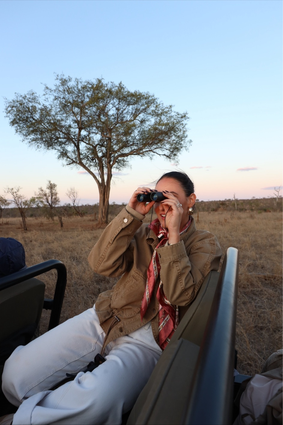 Safari ootd 🐅 sharing my outfit details down below! 

Safari outfit inspo 
Fall fashion 
Fall jackets 
Target fashion 

#LTKFindsUnder100 #LTKTravel #LTKStyleTip