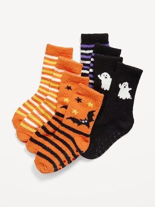 Unisex Halloween Cozy Socks 4-Pack for Toddler & Baby | Old Navy (US)
