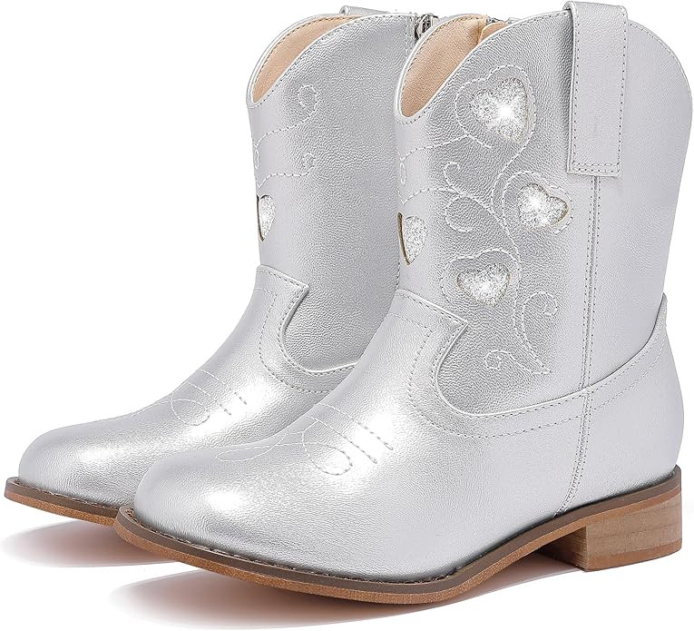 Toddler Cowgirl Boots Girls Cowboy Boot Ankle Toddler Girl Boot Kids Boots Western Horse Riding S... | Amazon (US)