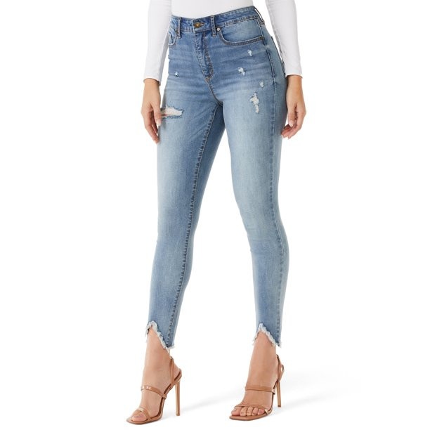 Sofia Jeans by Sofia Vergara Women's Super High-Rise Curvy Ankle Jeans - Walmart.com | Walmart (US)