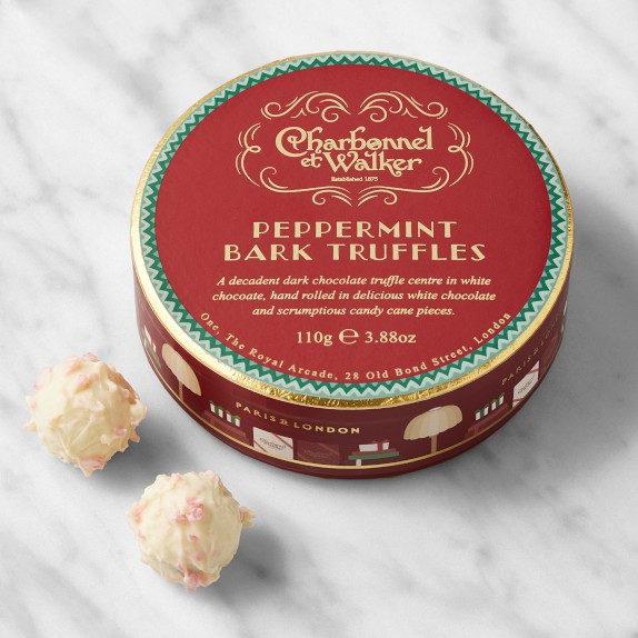 Charbonnel et Walker Peppermint Bark Truffle | Williams-Sonoma
