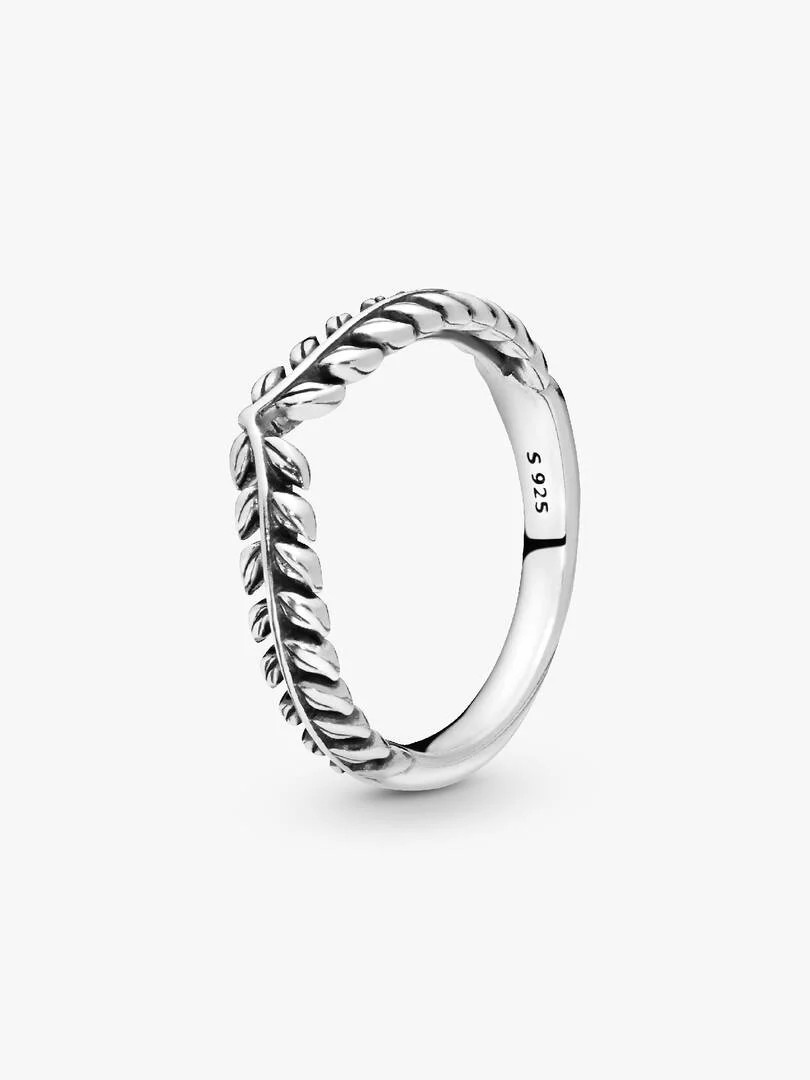 Wheat Grains Wishbone Ring | Pandora US